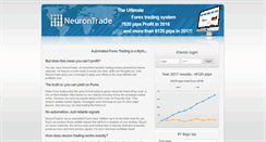 Desktop Screenshot of neurontrade.com
