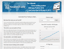 Tablet Screenshot of neurontrade.com